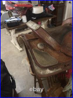 Ozark Leather Company Professional Line Youth Roping Saddle 1348