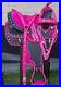PINK_WESTERN_PLEASURE_YOUTH_HORSE_PONY_CORDURA_SADDLE_TACK_PAD_USED_10_12_13_in_01_hlvs