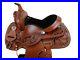 Painted_Black_Floral_Tooled_Mini_Children_Kids_Leather_Western_Pony_Saddle_Horse_01_xjuc