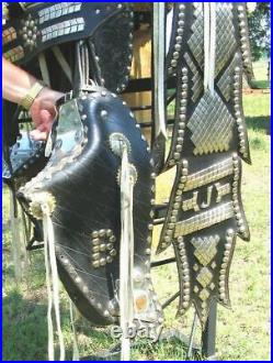 Parade Saddle with Bridle & Breast Collar, Western Saddle, Antique Saddle