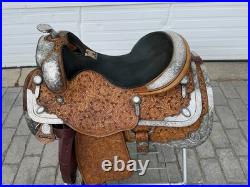 Phil Harris 16 Western Show Saddle with Saddle Bag