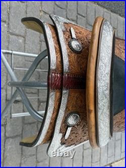 Phil Harris 16 Western Show Saddle with Saddle Bag