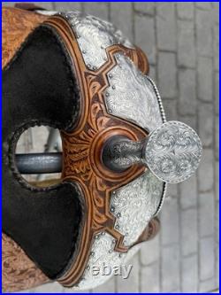 Phil Harris 16 Western Show Saddle with Saddle Bag