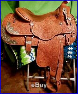 Phil Harris Western Show Saddle Work Saddle Western Dressage 15 in