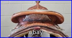 Piland Western Show Saddle 16