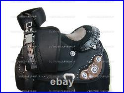 Premium Kids Western Saddle Kids Barrel Racing Pleasure Horse Tack Set 12 13 14