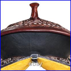 Premium Leather Western Barrel Racing Horse Saddle Tack Set Size 14 to 18Y-21
