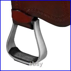 Premium Leather Western Barrel Racing Horse Saddle Tack Set Size 14 to 18