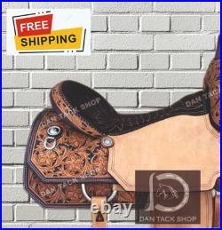 Premium Quality Barrel Saddle Western Horse Saddle New Style barrel Saddle