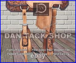Premium Quality Barrel Saddle Western Horse Saddle New Style barrel Saddle