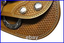 Premium Western Leather Barrel Racing Saddle Lightweight, Durable Rodeo Horse