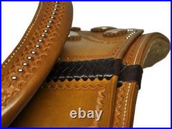 Premium Western Leather Barrel Racing Saddle Lightweight, Durable Rodeo Horse