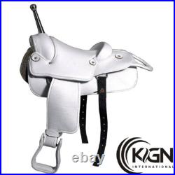 Premium Western Leather Trick Riding Horse Saddle Tack set Size 16 to 18 (KGN) Premium Western Leather Trick Riding Horse Saddle Tack set Size 16 to 18 (KGN)