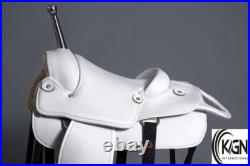 Premium Western Leather Trick Riding Horse Saddle Tack set Size 16 to 18 (KGN)