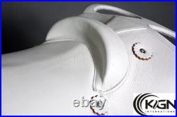 Premium Western Leather Trick Riding Horse Saddle Tack set Size 16 to 18 (KGN)