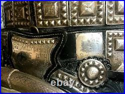 RARE Holtz Saddle Company Silver Parade Saddle & Breastplate Western Tack