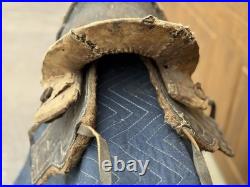 Rare Antique Plains Indian Horse Saddle with saddle pad Museum quality