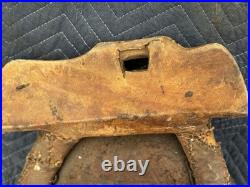 Rare Antique Plains Indian Horse Saddle with saddle pad Museum quality