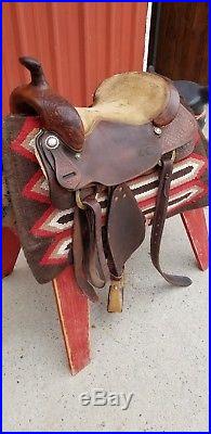 Ray Blair Cutting Saddle free shipping! Revised description