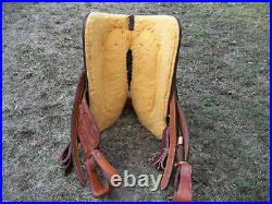 Reining, Pleasure, Working Cowhorse Saddle/ 16 Inch Padded Seat