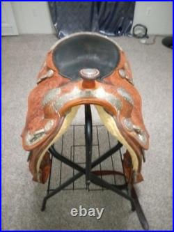 Rico Saddle Shop Custom Western Show Saddle