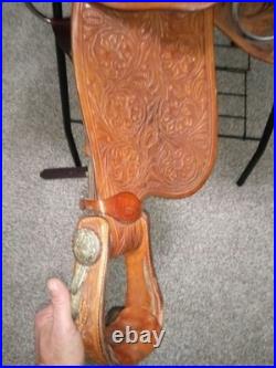 Rico Saddle Shop Custom Western Show Saddle