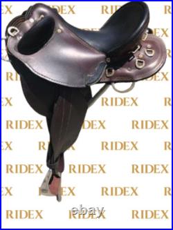 Ridex Incredible Australian Stock Saddle collection Without Horn All Sizes