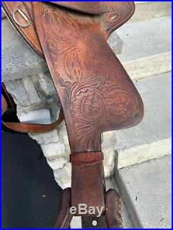 Ridge Western Ranch Cutter Horse Saddle 15