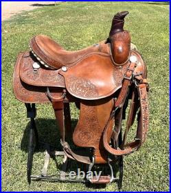 Rockin R Rope Saddle 16 Seat