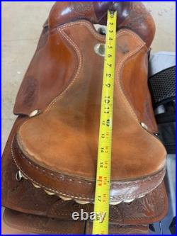 Rockin R Rope Saddle 16 Seat