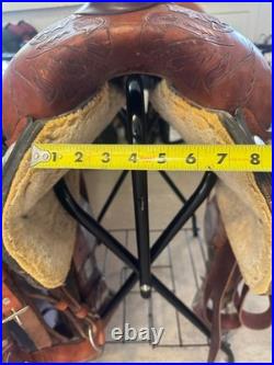 Rockin R Rope Saddle 16 Seat