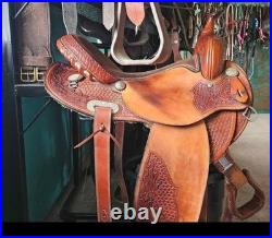 Rocking R Saddle- 16.5in