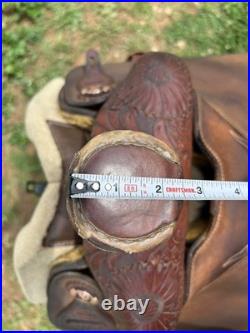Rocking T Roping Saddle 15.5
