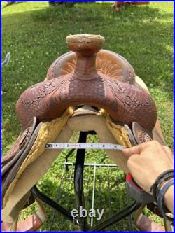 Rocking T Roping Saddle 15.5