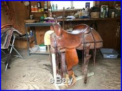 Roo hyde cutting saddle nice condition 1,500.00