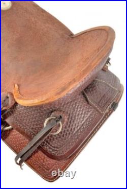 Roper Style Western Saddle with Basket Stamp Tooling 16 NEW