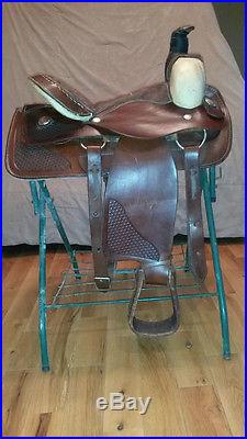 Roping Saddle