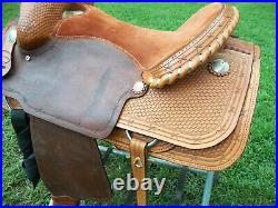 Roping Saddle/ Cool Horse Team Roper 16 Inch Padded Seat