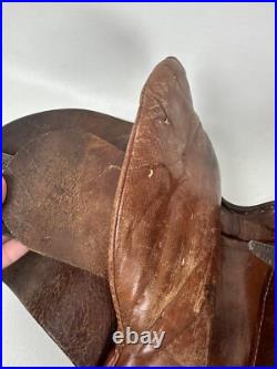 Rossi Caruso & CIA Vintage Leather Horse Saddle