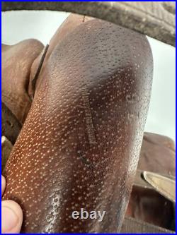 Rossi Caruso & CIA Vintage Leather Horse Saddle