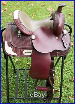 Royal King 12 Youth Childrens Western Horse Saddle Dark Oil Used / Excellent