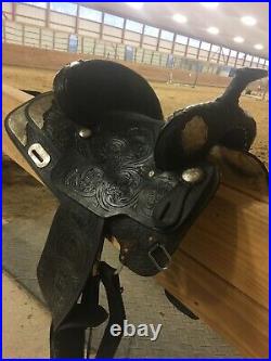 Royal King Santos Western Show Saddle