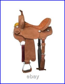 Royal King Western Saddle Payson Lightweight Barrel 15 Roughout RK2985