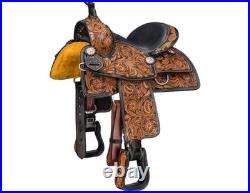 Royal King Western Saddle Youth Priddy Pleasure Medium Oil RK107Y
