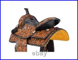 Royal King Western Saddle Youth Priddy Pleasure Medium Oil RK107Y