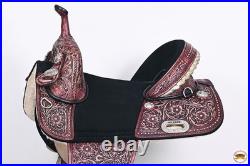 Rustic Mahogany 13 HILASON Child Treeless Horse Saddle Western American Rustic Mahogany 13 HILASON Child Treeless Horse Saddle Western American