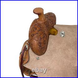 Rustler's Rose Roper Style Saddle 13 Inch