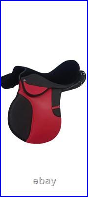 SR Synthetic jumping Horse saddle with Plastic Tree 16