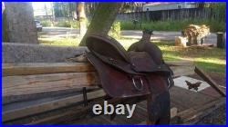 S&S 15 Western American Leather Draft Horse Saddle Trail Pleasure