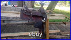 S&S 15 Western American Leather Draft Horse Saddle Trail Pleasure